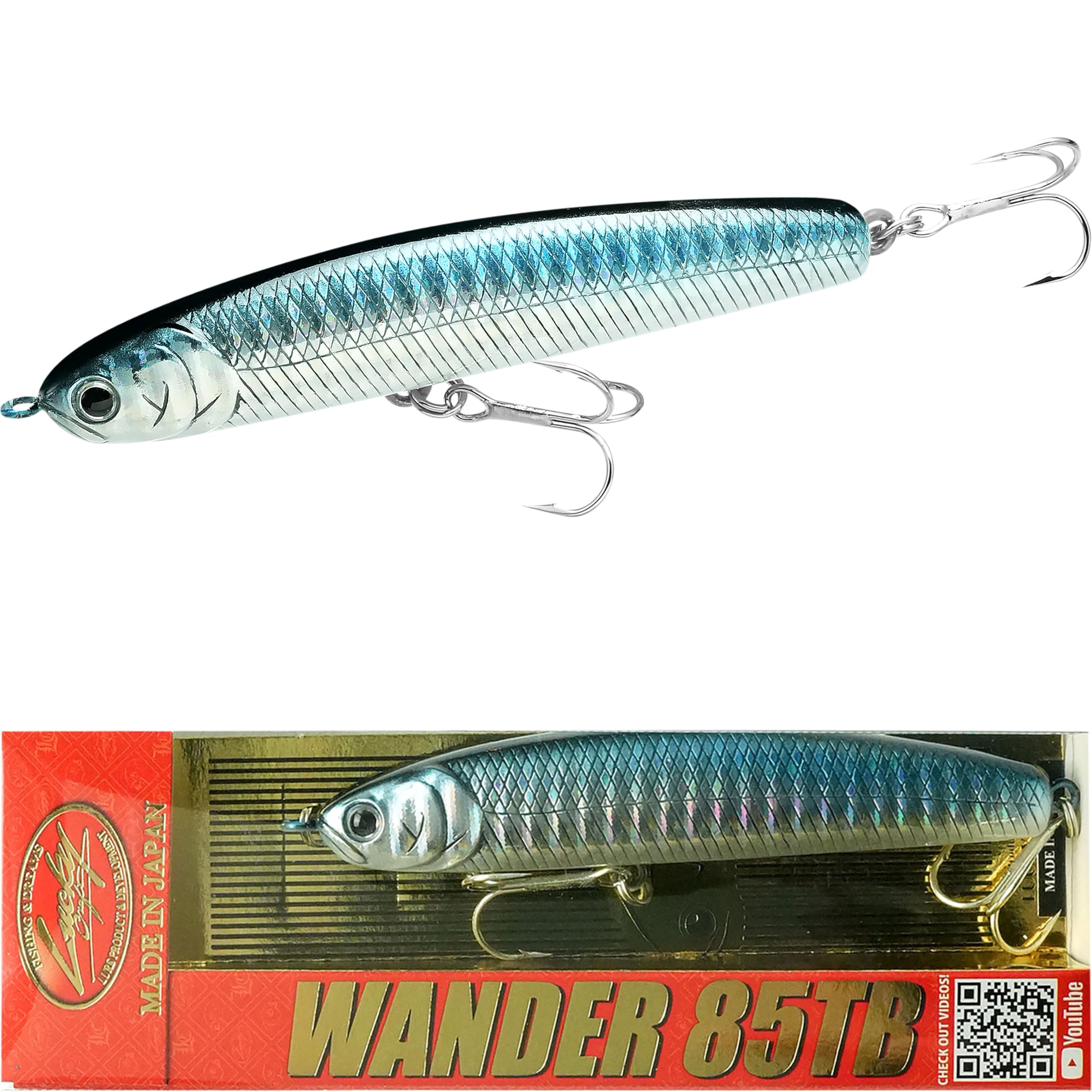 Amazon.co.jp: Lucky Craft Wander 85TB 海水釣り ルアー 3-1/4インチ